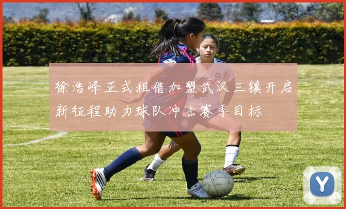 徐浩峰正式租借加盟武汉三镇开启新征程助力球队冲击赛季目标