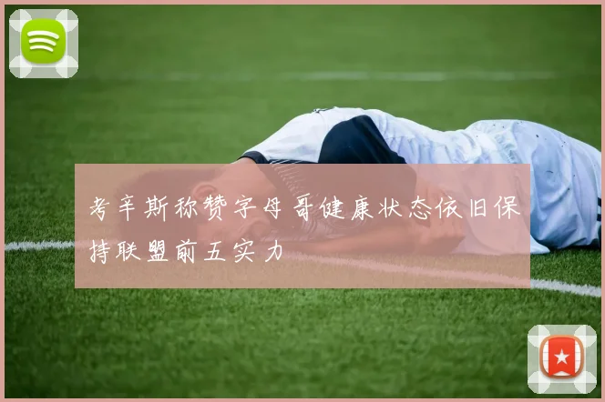 考辛斯称赞字母哥健康状态依旧保持联盟前五实力